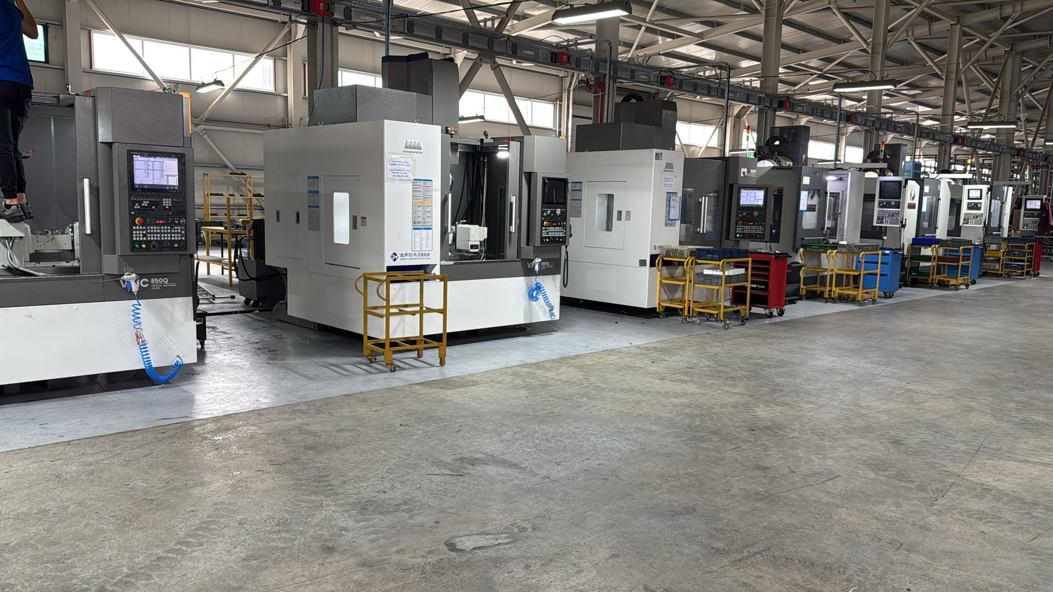 ultimo caso aziendale circa Come un produttore turco ha aumentato l'efficienza della produzione CNC del 40% con SMTCL VMC850Q e DTC500?