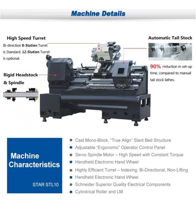 Il fornitore all'ingrosso del macchinario di CNC di prezzo basso di alta qualità della macchina utensile del tornio del letto di inclinazione di CNC HDSTL12 fabbrica