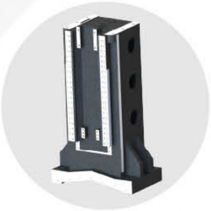 DTC500 Centro di lavorazione per la fresatura CNC verticale Centro di perforazione verticale ad alta precisione 2