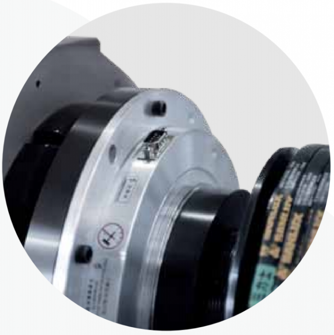 FANUC Torno CNC ad alta rigidità ad alta coppia HTC40B 45 gradi a letto inclinato integrale Torno CNC per metallo 6