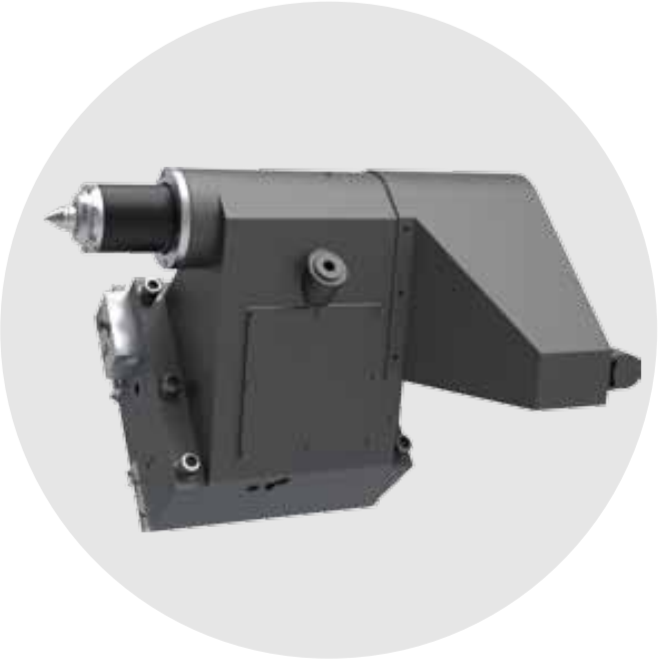 Tornio CNC HTC40B con letto inclinato, tornio per metalli e fresatrice SMTCL CNC 4