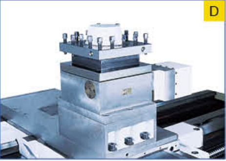 SMTCL Torno CNC pesante 5000mm HTC125500 Torno CNC pesante orizzontale a letto piatto 4