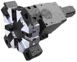 Torno e fresatura CNC HTC4050s Alta precisione 0,003 mm Torno 3