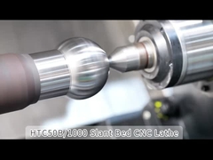 SMTCL CNC Lathe HTC50B 3 assi CNC Lathe letto inclinato letto inclinato CNC Lathe per metallo