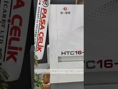 Piccole parti di lavorazione CNC Tornibile HTC16-6 manica Fusoliera Strumento di banda letto inclinato CNC Tornibile