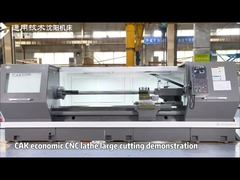 SMTCL CNC Lathe CAK63185 Flat Bed CNC Lathe Machine Strumento di tornitura di metallo grande orizzontale