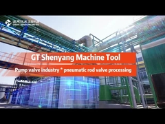 SMTCL CNC Lathe HTC40 Pump Valve Industry Processing 45° Slant Bed CNC Turning Lathe