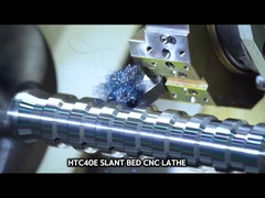 HTC40E Torno CNC di alta precisione orizzontale a 30 gradi letto inclinato Torno CNC