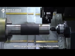 Macchina di fresatura per tornio CNC a 3/4 assi inclinata