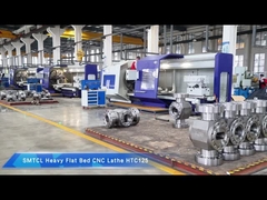 SMTCL Torno CNC pesante 5000mm HTC125500 Flat Bed orizzontale CNC Tornitore pesante