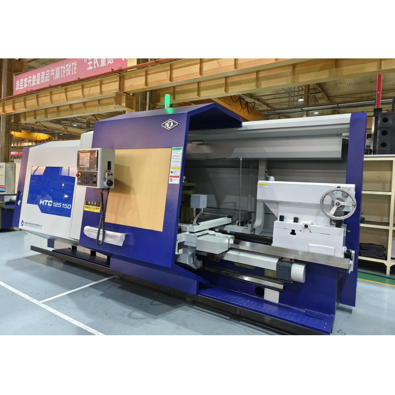 SMTCL SYMG Alta rigidità Torno CNC ad alta velocità HTC125 Torno CNC a letto piatto orizzontale grande
