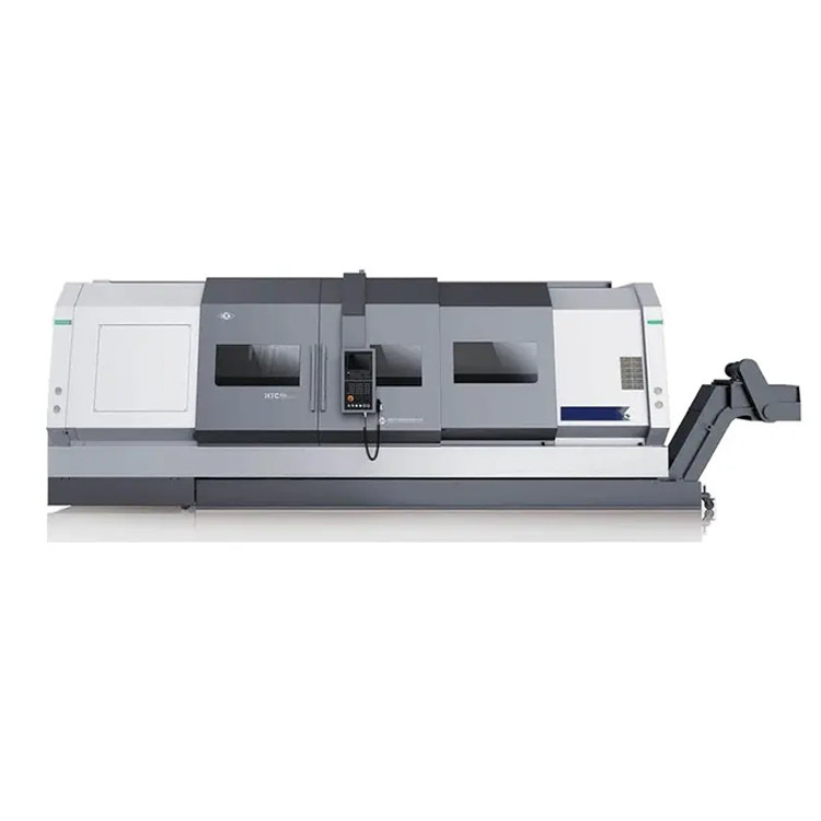 SMTCL CNC Lathe HTC 50n Fanuc Controller Live Tooling Letto inclinato CNC Lathe orizzontale CNC Turning Center