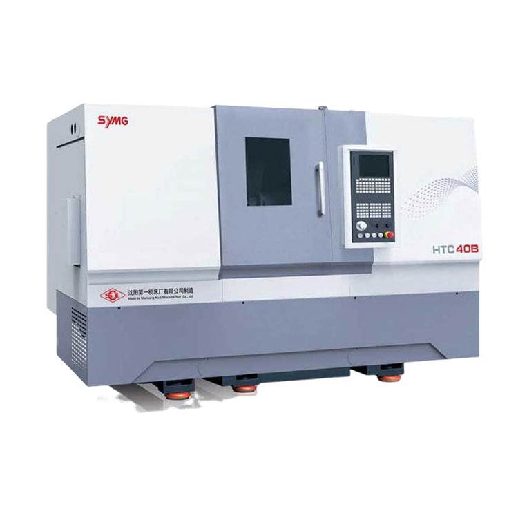 SMTCL CNC Lathe HTC40 Pump Valve Industry Processing 45° Slant Bed CNC Turning Lathe