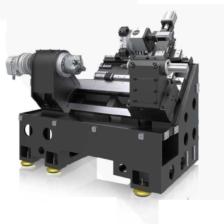 SMTCL CNC Lathe HTC40 Pump Valve Industry Processing 45° Slant Bed CNC Turning Lathe