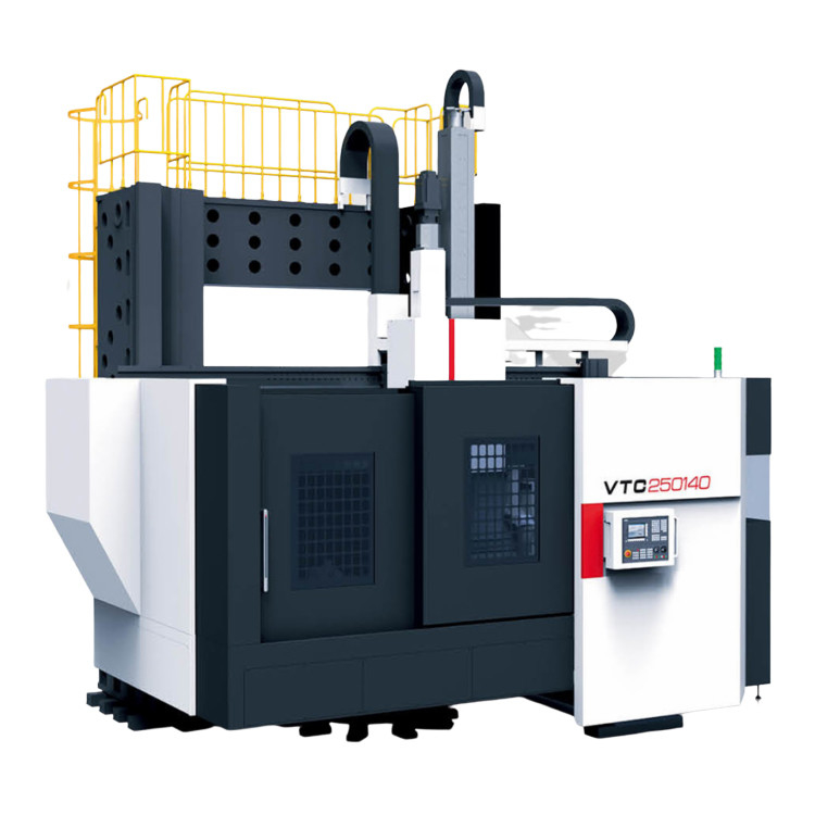 Tornio verticale CNC SMTCL Centro di fresatura per tornio verticale VTC250140 Fresatrice per tornio per carichi pesanti combinata