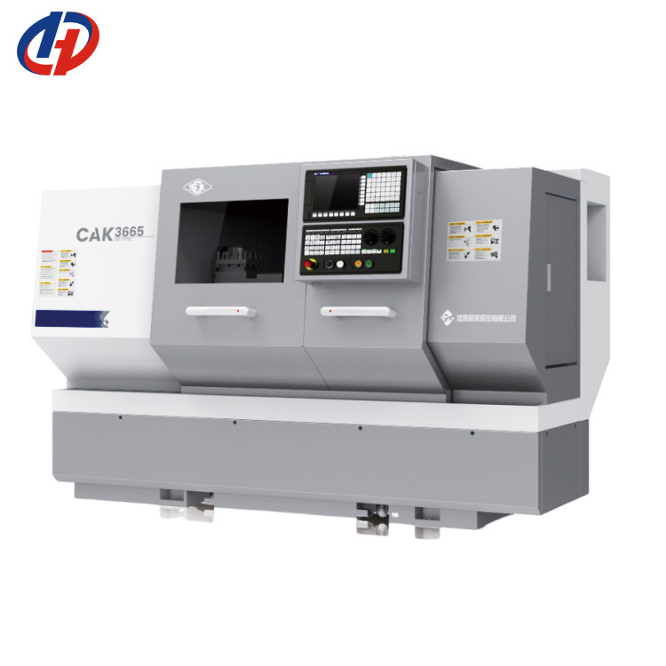 SMTCL Economic Metal CNC Lathe CAK3665 Automatic Torno Flat Bed CNC Lathe Turning Center