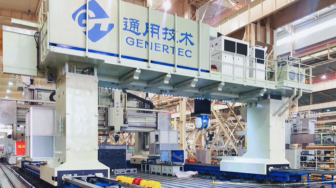 SMTCL Moving Beam Gantry Moving Machining Center Processing Non Ferrous Metal Gantry Milling Machine