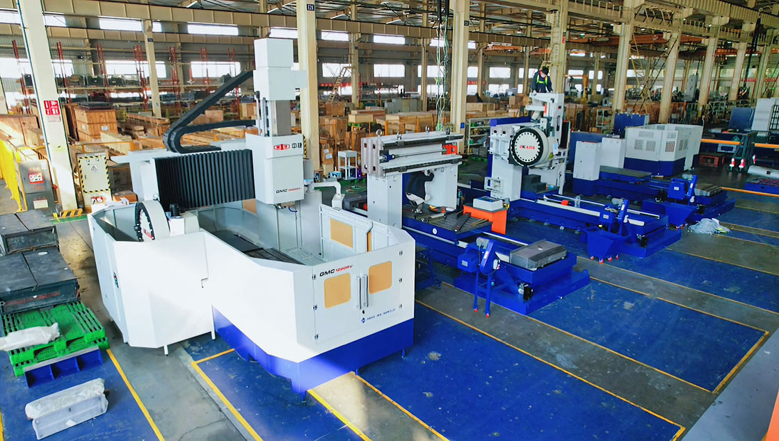 SMTCL GMCr2 CNC Gantry Machining Center Portallo di lavoro pesante per l'aspersione e la fresatura