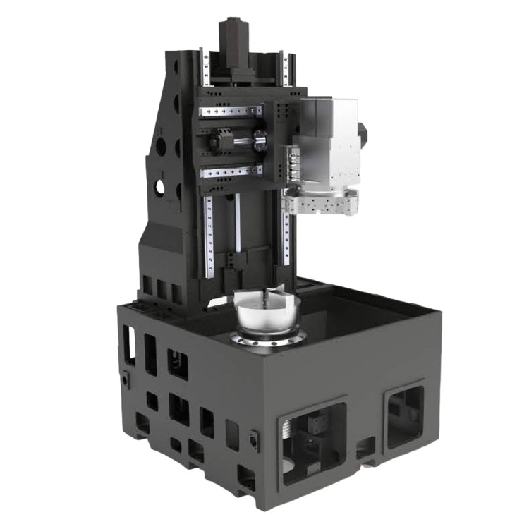 Alto costo prestazioni T6 CNC Torno di lavorazione del metallo centro di tornitura SMTCL Verticale CNC Torno
