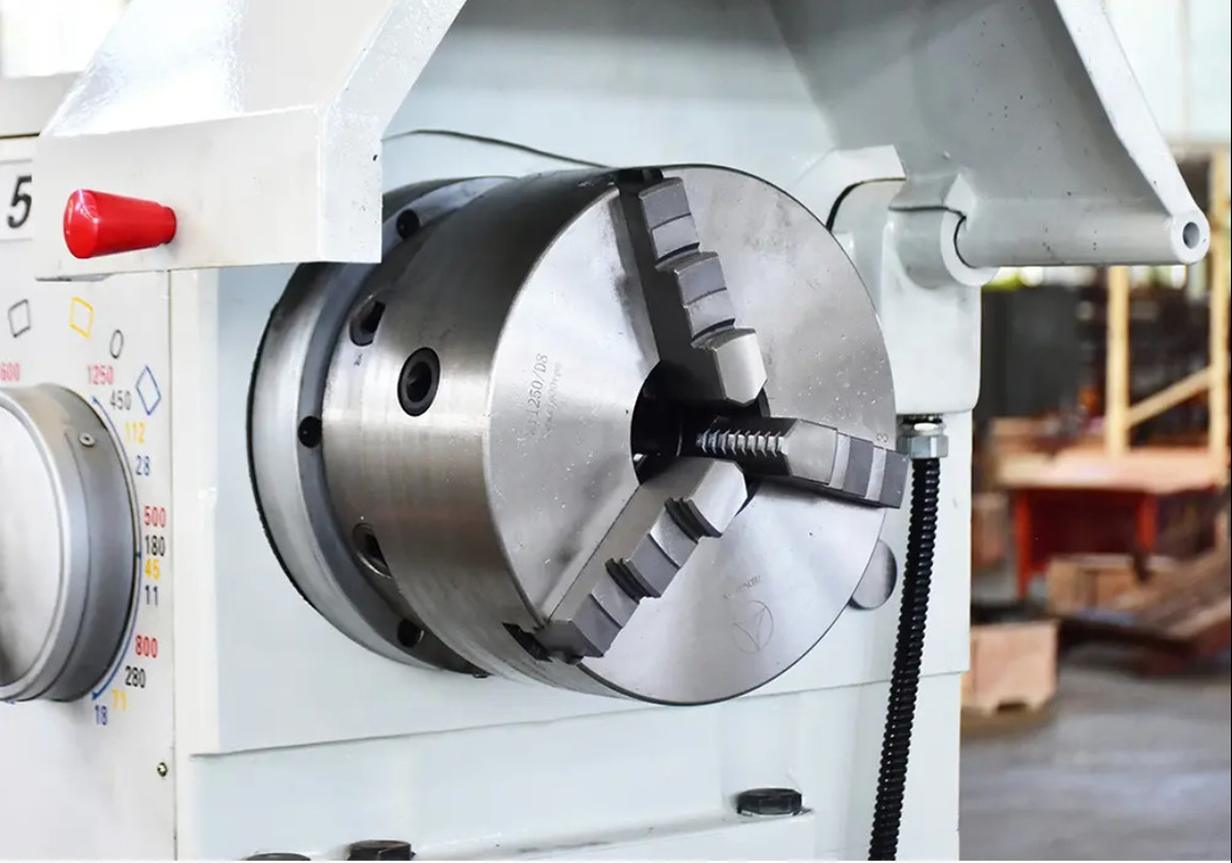 Legno di tornitura manuale CA6180 Fusole a buco 105 mm Torno manuale