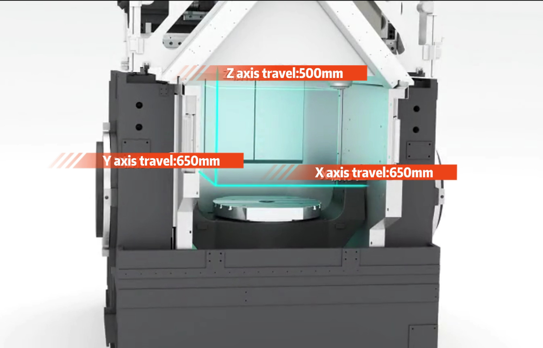 SMTCL Vertical 5 Axis Machining Center VMU63P Five Axis Linkage Centro di lavorazione verticale ad alte prestazioni