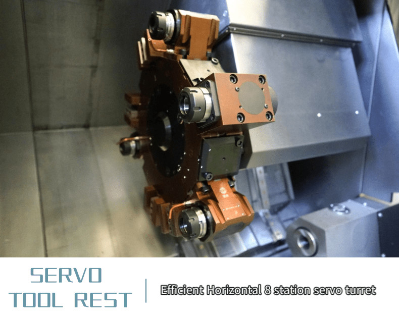 SMTCL Slant Bed CNC Lathe HTC40B Lathe metallo e fresatrice