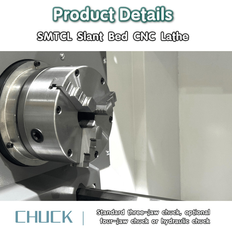 SMTCL Torno e fresatura HTC4050s Alta precisione 0,003mm Combo Torno CNC Torni macchina