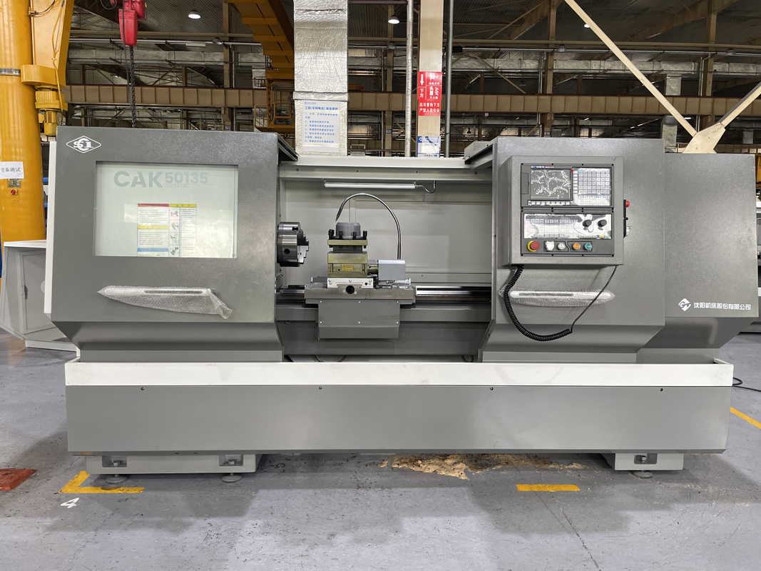 SMTCL Flat Bed CNC Lathe CAK50135 Heavy Duty CNC Lathe Machine