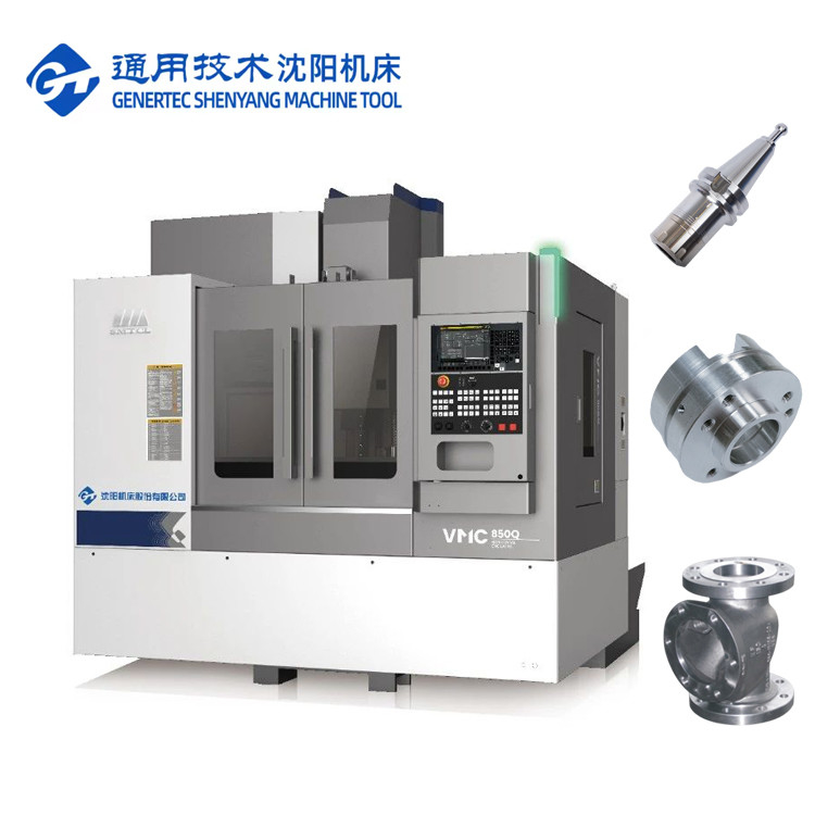 SMTCL 4 assi CNC fresatura VMC1000Q Alta precisione Legatura di alluminio di lavorazione verticale centro di lavorazione