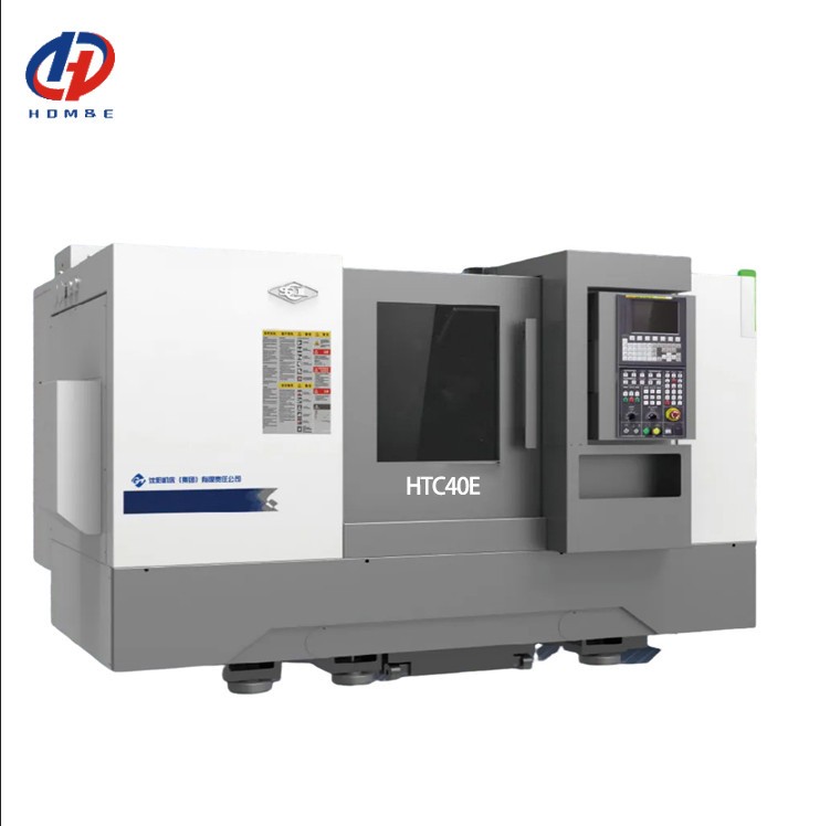 Torno CNC HTC40E Torno CNC orizzontale ad alta precisione a 30 gradi