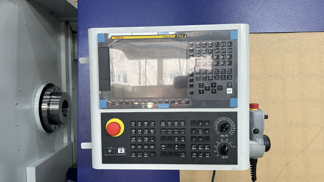 SMTCL CNC pesante Latte CNC a letto piatto HTC125150 Latte CNC grande di diametro 130 mm