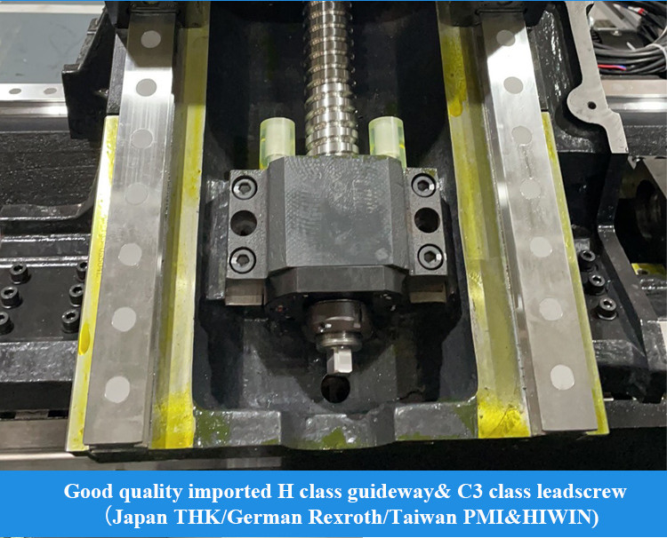 SMTCL Slant Bed CNC Lathe Lineare Guida T5.2-500Q BMT55 Max. Diametro di rotazione 360mm CNC Feeder Lathe