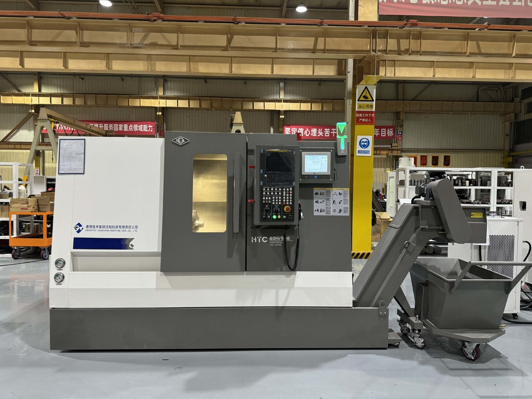 SMTCL Torno CNC orizzontale HTC40H/500 Mandrels automobilistici Albero motore Albero di ingranaggi Processing Torno CNC