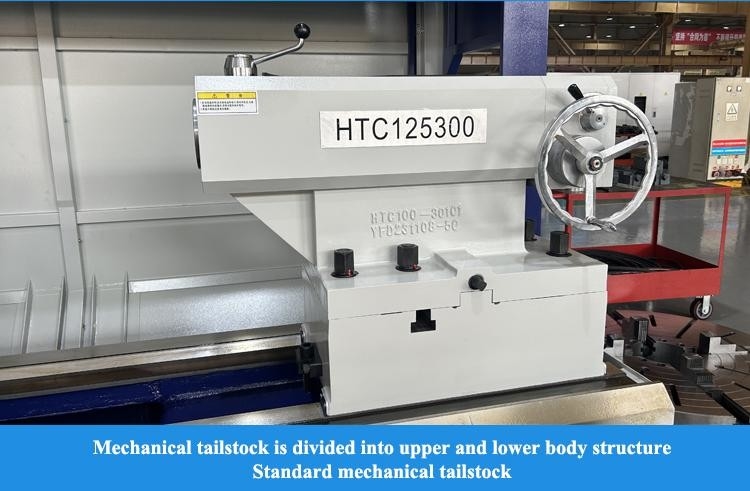 SMTCL SYMG Alta rigidità Torno CNC ad alta velocità HTC125 Torno CNC a letto piatto orizzontale grande