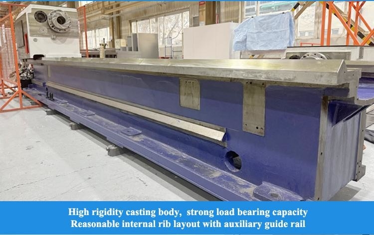 SMTCL SYMG Alta rigidità Torno CNC ad alta velocità HTC125 Torno CNC a letto piatto orizzontale grande