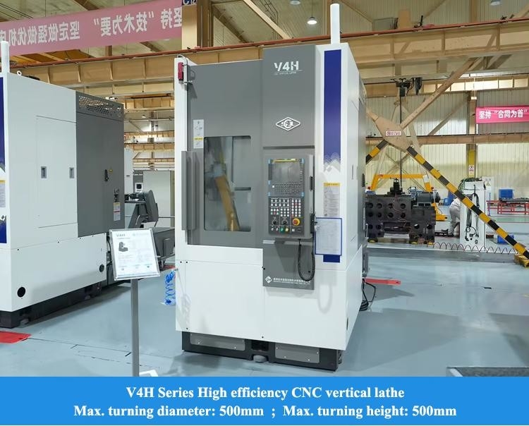 SMTCL Vertical CNC Lathe V4H CNC Vertical Milling Machine La macchina di fresatura del tornio è un combinato di torni CNC verticali.