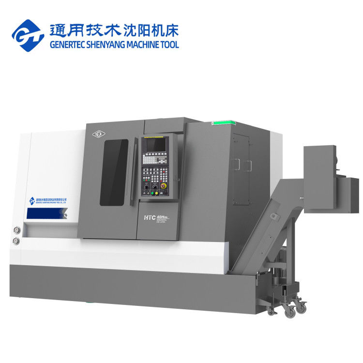 SMTCL BMT55 CNC Turning Center HTC40Hm 12 posizioni Power Turret CNC Lathe Mill Combo Con Asse Y