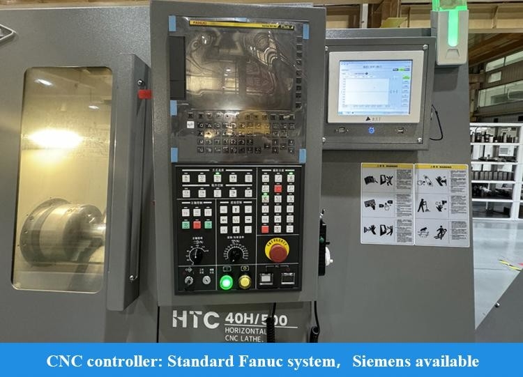 SMTCL Slant Bed CNC Lathe HTC63Q Lunghezza massima di taglio 3000mm Lathe CNC orizzontale