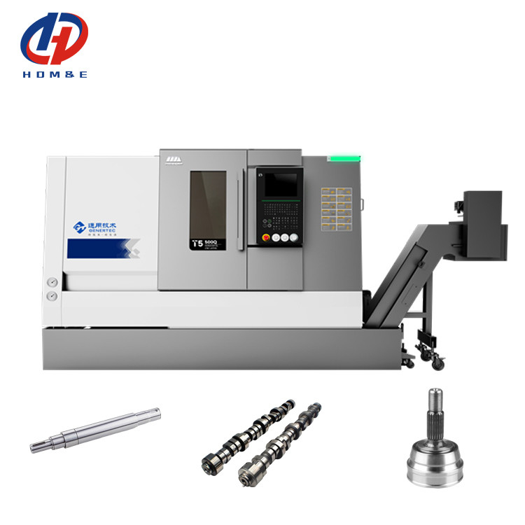 SMTCL CNC Torno T5.2-500Q taglio a fusoliera di grandi dimensioni BMT55 Letto inclinato Torno CNC con asse Y