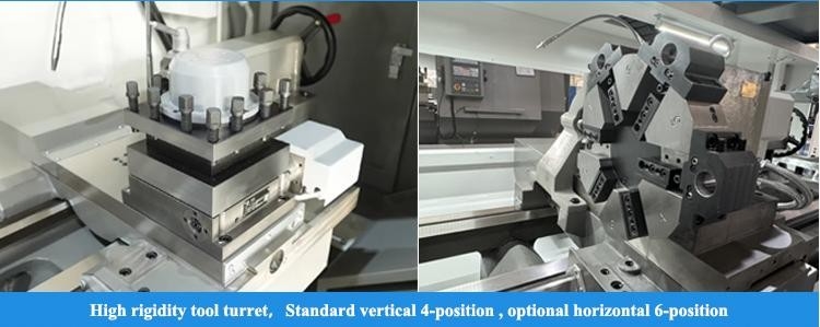 Economica CNC Lathe Letto piatto CNC Lathe Machine CAK4085 CNC Lathe Turning Machining Metal Lathe