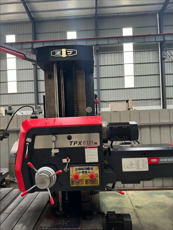 DRO TPX6111B Macchina di foratura e fresatura orizzontale manuale per lavori pesanti