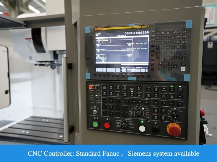 VMC850Q Centro di lavorazione verticale CNC a 3 assi SMTCL Macchina di fresatura CNC a 4 assi con giradischi