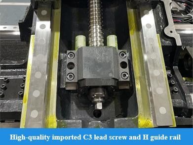 Centrale di tornitura CNC a rotaia rigida ad alta rigidità HTC40Sm A2-8 Spindle Centrale di tornitura CNC a taglio pesante