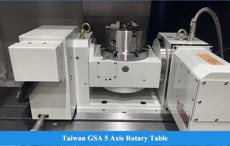 CNC VMC Vertical Machining Center VMC850Q Quarto asse Cnc Rotary Table CNC Metal Vertical Milling Machine