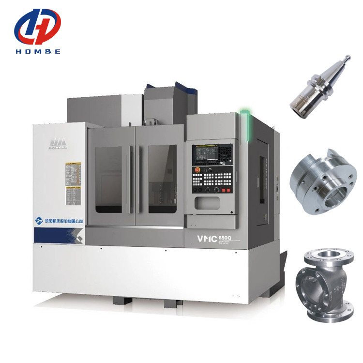 VMC 850 1000 1100Q Macchine per fresatura CNC a 3 assi Sistema FANUC Centro di lavorazione verticale CNC
