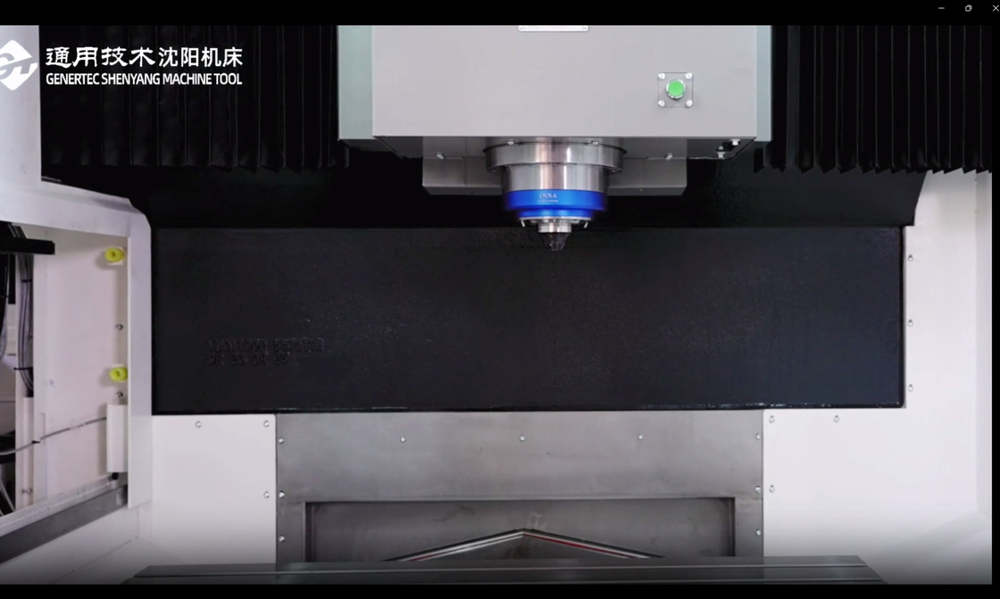 Centrale di lavorazione verticale VMC1100P Struttura del telaio a cornici di alta rigidità 4 assi Macchina di fresatura CNC