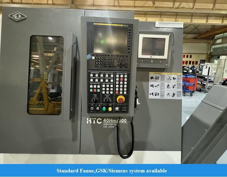 SMTCL CNC Turning Center Long-span Spindle HTC40Hm BMT55 Servo Power Turret CNC Turning Center con asse Y