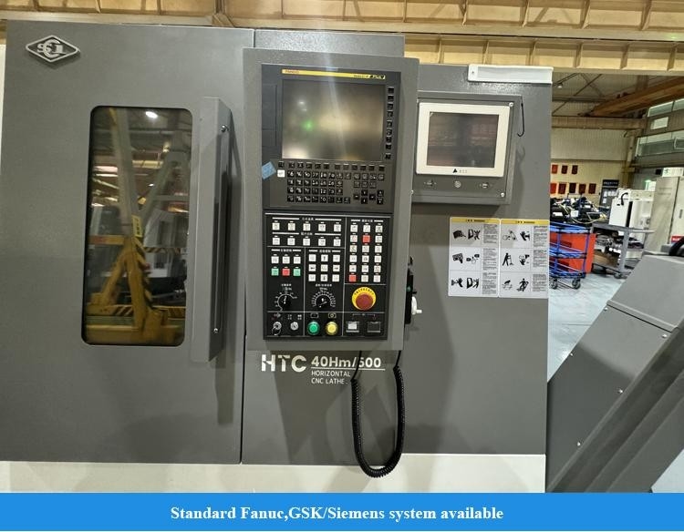 SMTCL CNC Lathe Mill Combo Machine HTC40Hm BMT55 Turretto azionato Centro di tornitura CNC orizzontale