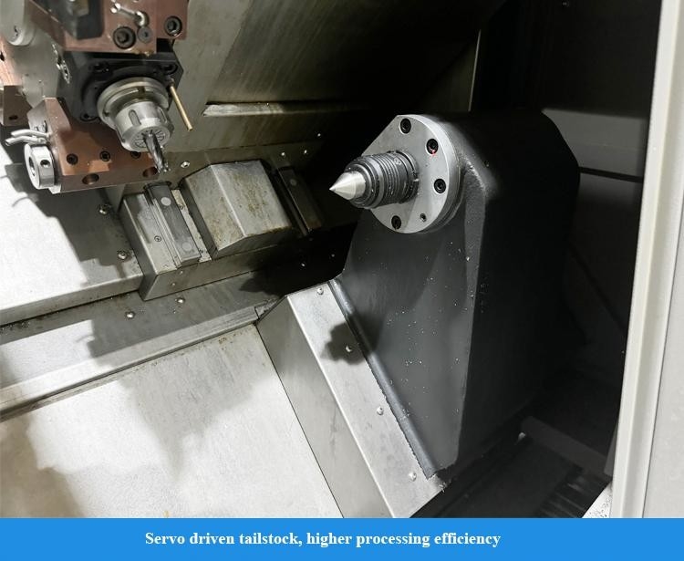 SMTCL CNC Lathe Mill Combo Machine HTC40Hm BMT55 Turretto azionato Centro di tornitura CNC orizzontale