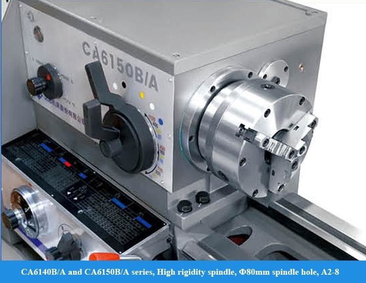 Torno manuale CA6140B/A Cina universale 2000mm Torno manuale convenzionale Torno con digitale